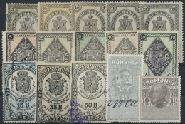 Rumänien - Besonderheiten: 1870/1920 (ca.), Klassische Partie Von über 120 Stempelmarken. Assortment Of More T - Sonstige & Ohne Zuordnung