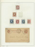 Polen - Heimat: 1835/1918 (ca.), POSTMARKS OF SILESIA (ÅšLÄ„SK), Specialised Collection On Apprx. 50 Album Pages, Compri - Sonstige & Ohne Zuordnung