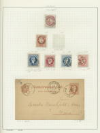 Polen - Heimat: 1835/1918 (ca.), POSTMARKS OF SILESIA (ÅšLÄ„SK), Specialised Collection On Apprx. 50 Album Pages, Compri - Autres & Non Classés