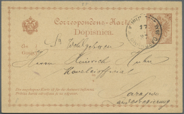 Bosnien Und Herzegowina - Ganzsachen: 1886/1915, Assortment Of Apprx. 40 Used And Unsued Stationeries With Cards Incl. R - Bosnien-Herzegowina