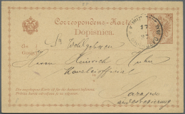 Bosnien Und Herzegowina - Ganzsachen: 1886/1915, Assortment Of Apprx. 40 Used And Unsued Stationeries With Cards Incl. R - Bosnia Erzegovina