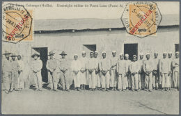 Angola: 1902/46 (ca.), PICTURE POSTCARDS: Interesting Accumulation With 22 Used Picture Postcards Incl. Several Better I - Angola