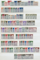 Albanien: 1939/1944, Italian Period/German Occupation, Mainly Mint Assortment On Stocksheet With Many Interesting Issues - Albanien