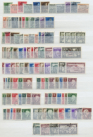 Albanien: 1939/1944, Italian Period/German Occupation, Mainly Mint Assortment On Stocksheet With Many Interesting Issues - Albanie