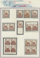 Griechenland - Zwangszuschlagsmarken: 1914/1956, Deeply Specialised Collection Of Apprx. 665 Stamps (a Few With Ageing M - Andere & Zonder Classificatie