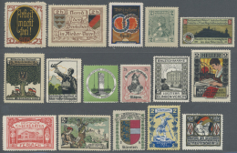 Österreich - Besonderheiten: 1900/1930 Ca., SPENDEN-MARKEN, Umfangreicher Sammlungsbestand Mit Hunderten Spenden- W - Sonstige & Ohne Zuordnung