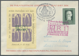 Flugpost Alle Welt: 1913/1981, Airmail In General And Zeppelin/Pocket Mail In Particular, Collection Of Apprx. 170 Entir - Autres & Non Classés