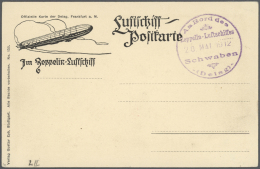 Flugpost Alle Welt: 1912/1948, Collection Of 41 Airmail Covers/cards, Incl. Zeppelin, German Airmail To South America, F - Other & Unclassified