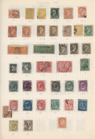 Übersee: 1870/1950 (ca.), Used And Mint Collection On Album Pages, Comprising E.g. British, French And Portuguese C - Otros & Sin Clasificación