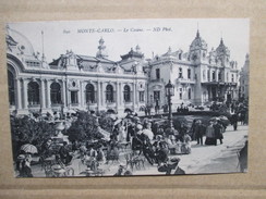 MONACO   -   MONTE- CARLO   - LE CASINO   -  TERRASSE  ANIME      TTB - Terraces