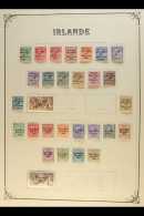 1922-37  Ireland Album Pages Extracted From A Wonderful, Original, Old-time, Multi-volume Collection, Best Stamps... - Other & Unclassified