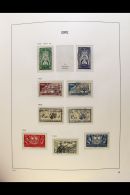 1922-1989 FINE USED COLLECTION WITH A HIGH DEGREE OF COMPLETION  Displayed, With Only A Few Missing Stamps, In A... - Otros & Sin Clasificación