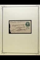 POSTAL HISTORY COLLECTION  QV To KGVI Covers And Cards From Various Convention States Including Many Used Postal... - Other & Unclassified