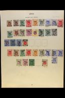 CHINA OVERPRINTS  1917-27 Useful Lot With Better Values, 1917-21 Wmk Mult Crown CA Complete Basic Values To $2,... - Otros & Sin Clasificación