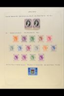 1953-1980 FINE MINT AND USED COLLECTION  A Lovely Clean Collection On Album Pages, Includes 1954-62 Definitive... - Andere & Zonder Classificatie