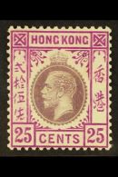 1912  25c Purple And Magenta, (Type B), SG 109, Very Fine And Fresh Mint. For More Images, Please Visit... - Autres & Non Classés