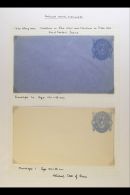 POSTAL STATIONERY  1890 - 1894 Comprehensive Used And Unused Collection Of These Attractive Envelopes With 1890... - Honduras