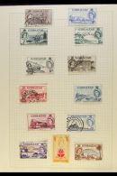 1937-1999 COLLECTION  On Leaves, Mint (some Never Hinged) And Used Stamps, Inc 1938-51 To 5s Used, 1953-59 Set... - Gibilterra