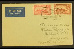 1931  (19 Nov) Airmail Cover Carried On The Second Flight From Gibraltar To Tangier On 20th November, Bearing 1d... - Gibraltar