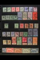 1912-36 USED KGV COLLECTION  Presented On A Pair Of Stock Pages. Includes 1912-24 Complete Set With Some Shade... - Gibilterra