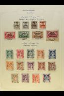 MARIENWERDER  1920 FINE USED COLLECTION On A Page, Inc 1920 Surcharges Set, 1920 High Values Set On Pieces And... - Autres & Non Classés