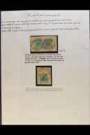 KIAOCHOW  1898 - 1918 Chiefly Used Collection Written Up On Leaves Including 5pf Green Used On 5pf  Postal... - Sonstige & Ohne Zuordnung