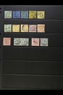 THURN & TAXIS VERY FINE USED 4- MARGINED STAMPS.  SOUTHERN DISTRICT. A Lovely Collection Of Fine Used Stamps... - Andere & Zonder Classificatie