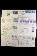 TAAF  1986-89 Group Of Covers And Cards Bearing A Good Range Of Postage And Air Stamps With Values To 12,80fr,... - Other & Unclassified