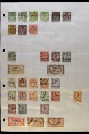 MAROC  1891-1956 All Different FINE USED Collection On Pages. With 1891-1900 Set To 50c On 50c Including All Four... - Other & Unclassified