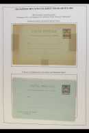 MADAGASCAR  1895 POSTAL STATIONERY. Fine Unused Group Of Overprinted Items, Comprising 1895 5c & 5c+5c... - Other & Unclassified