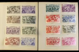 GRANDES SERIES  1946 AIR "Du Tchad Au Rhin" Complete Omnibus Set, Very Fine Mint. (90 Stamps) For More Images,... - Otros & Sin Clasificación