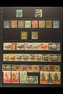 GABON  1888-1985 ALL DIFFERENT USED COLLECTION Presented On Stock Pages. Includes 1888-89 25c On 5c, 1889 25c On... - Other & Unclassified