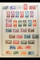 FRENCH MOROCCO  1891-1942 COLLECTION On Leaves, Mint Or Used All Different Stamps, Inc 1911-17 Set Mostly Used,... - Altri & Non Classificati