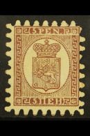 1866  5p Deep Brown/pale Lilac, Laid Paper, Type II, Serpentine Roulette, SG 18, Unused With Shortish Perf At... - Altri & Non Classificati