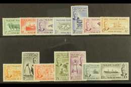 1952  Pictorial Definitive Set, SG 172/85, Fine Mint (14 Stamps) For More Images, Please Visit... - Islas Malvinas