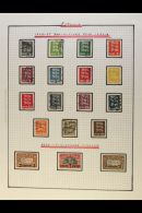 1918-1940 ALL DIFFERENT COLLECTION  A Mint & Used Collection (mostly Used) That Includes Many Complete Sets... - Estonia