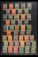 REVENUE STAMPS - SPECIMEN OVERPRINTS  1911-1944 "Timbre Fiscal" Never Hinged Mint All Different Collection, Each... - Equateur