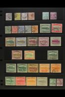 1874-1922 USED SELECTION  Presented On A Stock Page. Includes 1874 P12½ 1d, 1877-79 ½d, 1d &... - Dominique (...-1978)