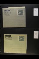 1946-2000 AEROGRAMMES.  Superb Unused Collection Of All Different Postal Stationery Air Letter Sheets On Stock... - Otros & Sin Clasificación