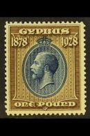 1928  £1 Blue And Bistre-brown 50th Anniv Of British Rule, SG 132, Fine Mint. For More Images, Please Visit... - Sonstige & Ohne Zuordnung