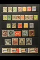 1924-35 FINE MINT COLLECTION  On A Stock Page, Inc 1924-28 Set To 90pi (SG 103/117), 1925 Chalk Paper Set (SG... - Otros & Sin Clasificación