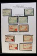 SCADTA  1920 ATTRACTIVE SPECIALIZED UNUSED COLLECTION (no Gum As Issued) With Many Identified Shades &... - Kolumbien