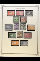 1937-65 FINE USED COLLECTION  Presented On Printed Album Pages. Includes 1938-48 Definitive Set, Plus Some... - Cayman (Isole)