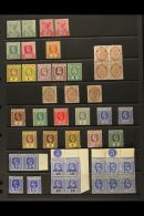 1900-1950 VERY FINE MINT COLLECTION  Neatly Presented On Stock Pages. Includes 1900 Queen Both ½d And 1d... - Kaimaninseln