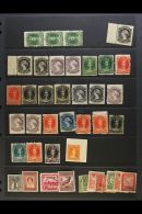 PROVINCES LOVELY LITTLE GOLD MINE LOT  Of Chiefly Never Hinged Mint Stamps & Proofs. We See A NOVA SCOTIA... - Otros & Sin Clasificación