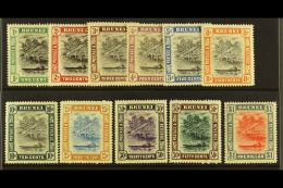 1907  Brunei River Set, SG 23/33, Very Fine And Fresh Mint. (11 Stamps) For More Images, Please Visit... - Brunei (...-1984)