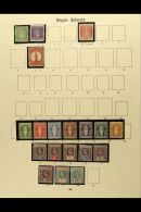 1866-1935 MINT COLLECTION  In Hingeless Mounts On Pages, Inc 1866 6d With "PE" Papermaker's Watermark, 1867-70... - British Virgin Islands