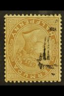 1880  ½d Stone WATERMARK INVERTED Variety, SG 19w, Very Fine Used, Fresh. For More Images, Please Visit... - Bermudes