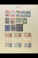 1865-1953 MINT AND USED COLLECTION  On Album Pages, Includes QV Range To 4d Used, 1935 Jubilee Set Mint, 1936... - Bermuda