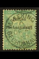 1885  1s Green Overprinted, SG 8, Very Fine Used With Mafeking Cds. For More Images, Please Visit... - Otros & Sin Clasificación